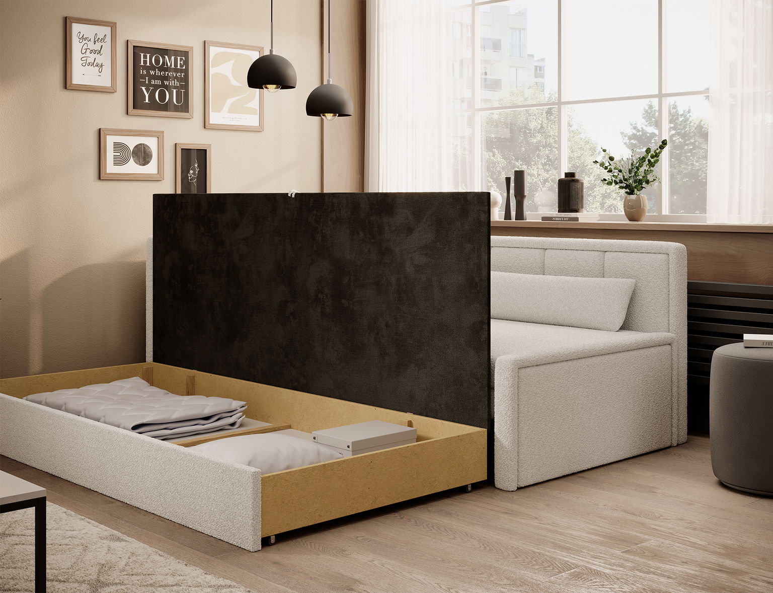 Sofa Fulgeo K, balta - 5