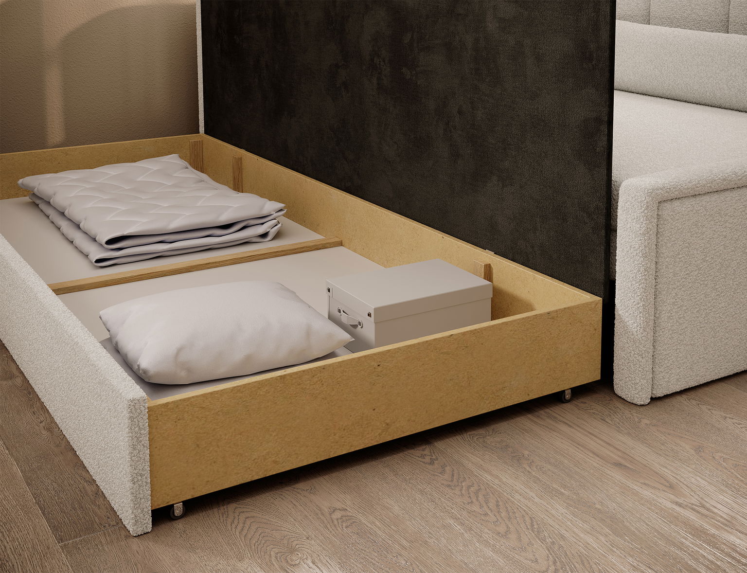 Sofa Fulgeo K, balta - 4