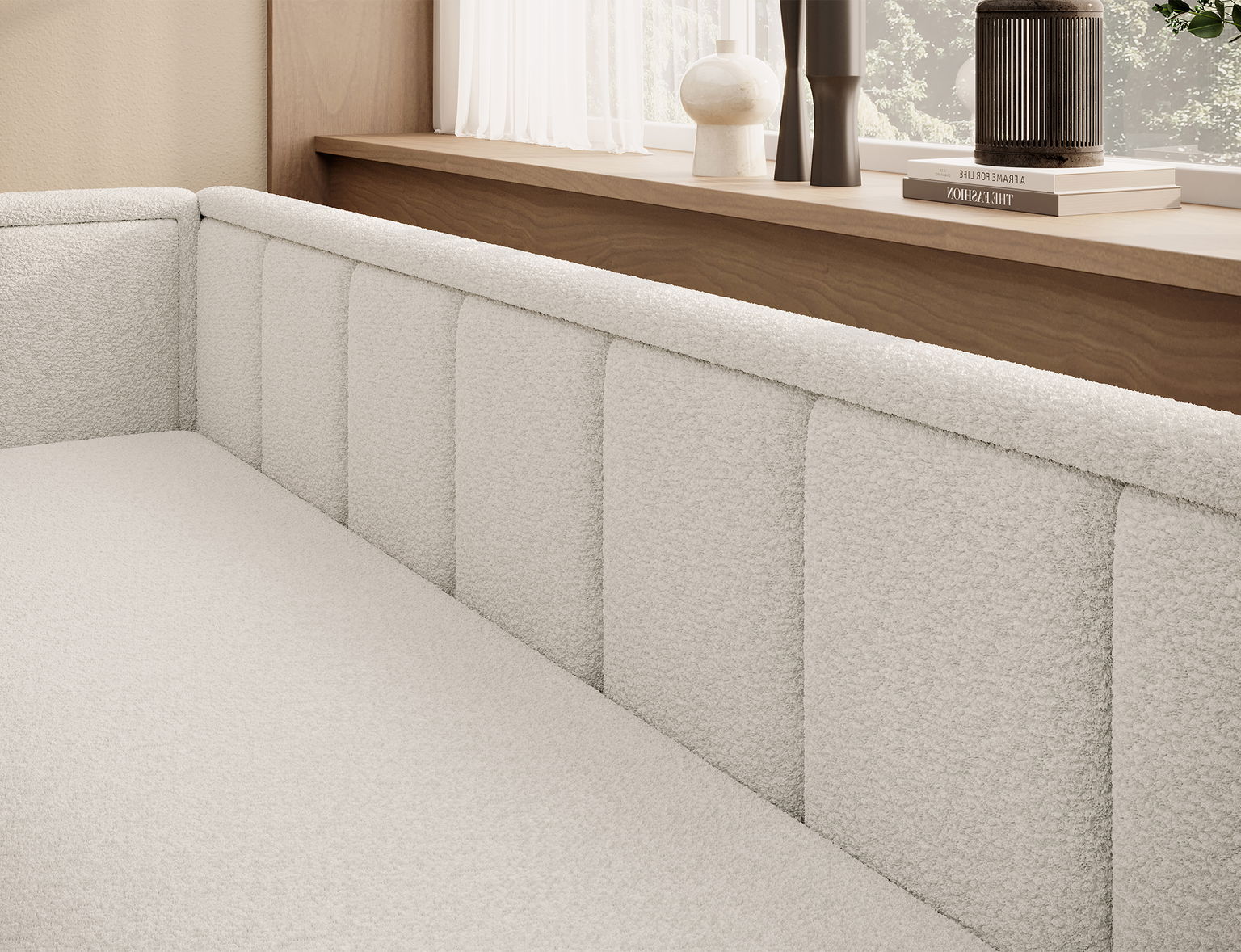 Sofa Fulgeo K, balta - 7