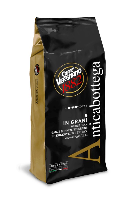 Kavos pupelės Vergnano Antica Bottega 1kg-0