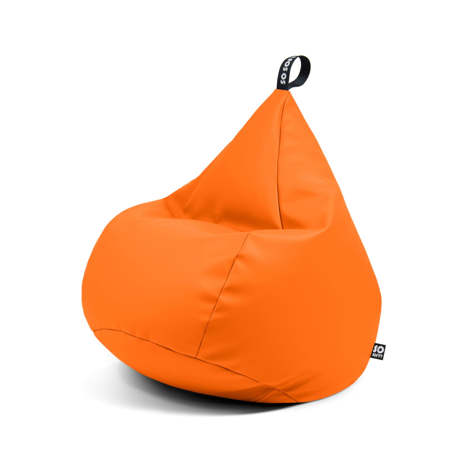 Sėdmaišis Drop M Robust, 55x55x60 cm, oranžinė