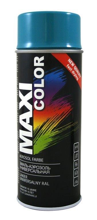 Purškiami dažai MAXI-COLOR RAL5021, vandens mėlynumo sp., 400 ml