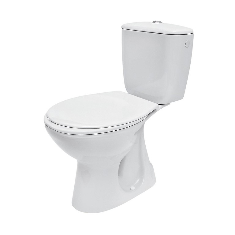 Unitazo komplektas MITO PRESIDENT su minkšto plastiko dangčiu, vertikalus išbėgimas, 3/6 l-0