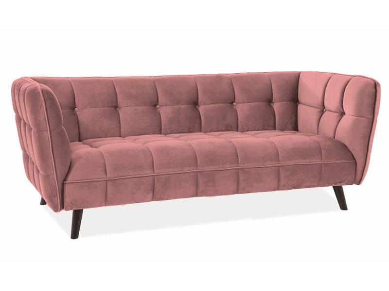 Sofa CASTELLO 3, rožinė