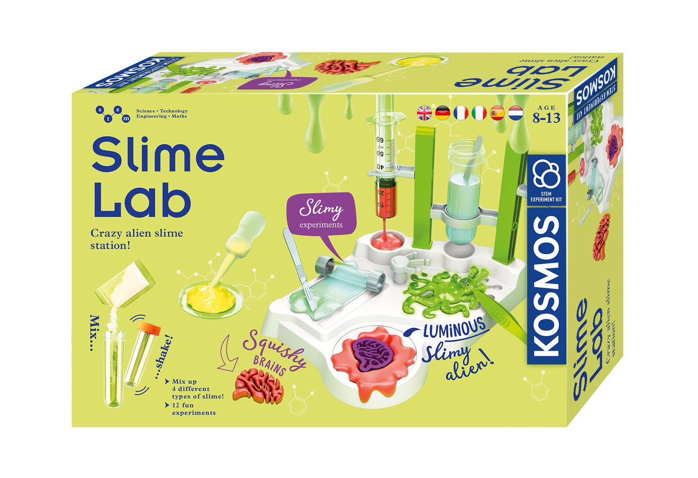 Mokomasis rinkinys SLIME LAB 8-13-0