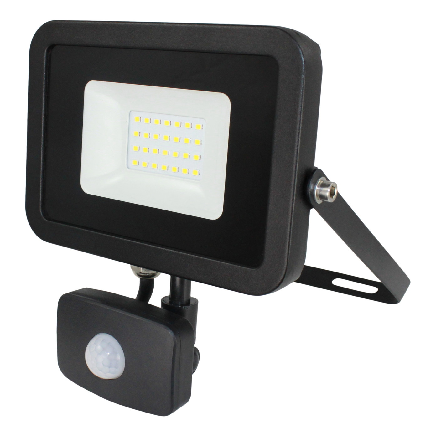 LED prožektorius SPECTOR LIGHT, IP44, 30 W, 4000 K, 2400 lm, spidulio kampas 110°, juodos sp.-0