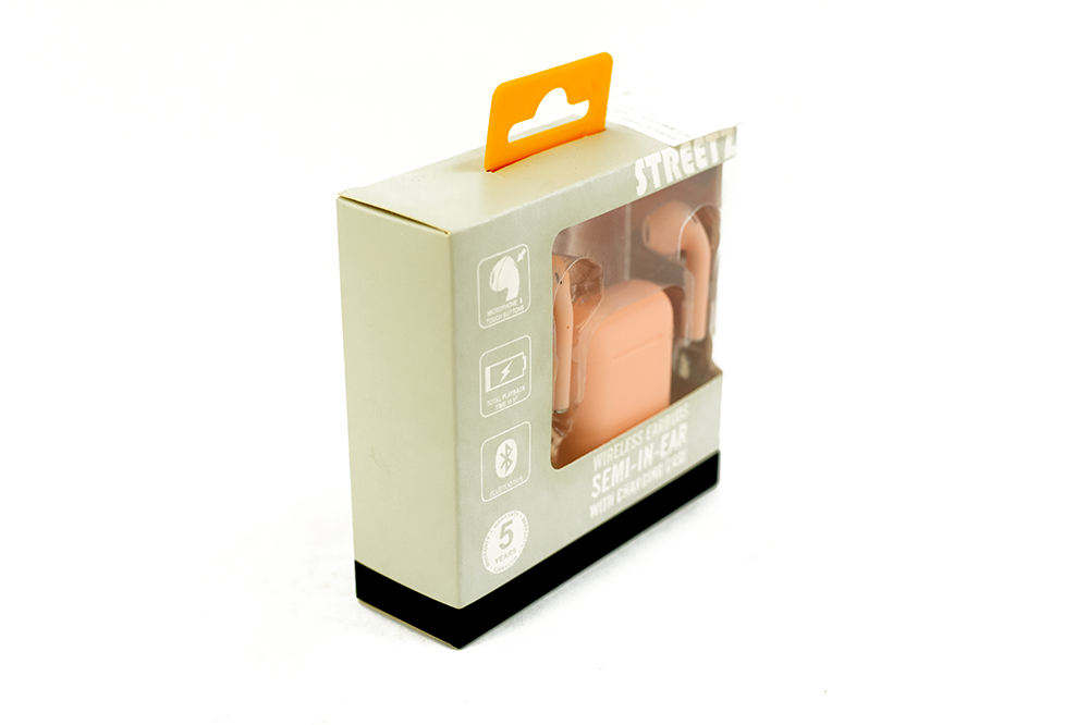 Belaidės ausinės STREETZ True Wireless TWS-0006-1