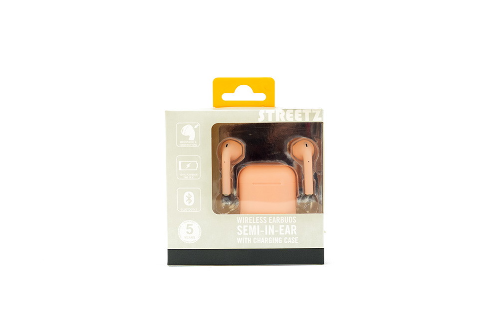 Belaidės ausinės STREETZ True Wireless TWS-0006-0