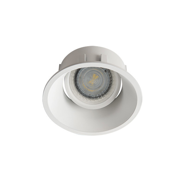 Įleidžiamas šviestuvas KANLUX IVRI DTO-W, 12 V, 10 W, GU5.3, apvalios f., baltos sp.-0
