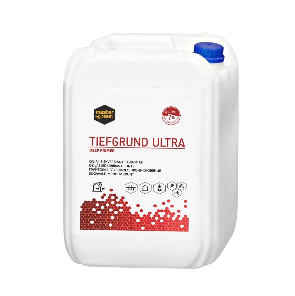 Giliai įsiskverbiantis gruntas MASTER TEAM TIEFGRUND ULTRA, 10 l-0