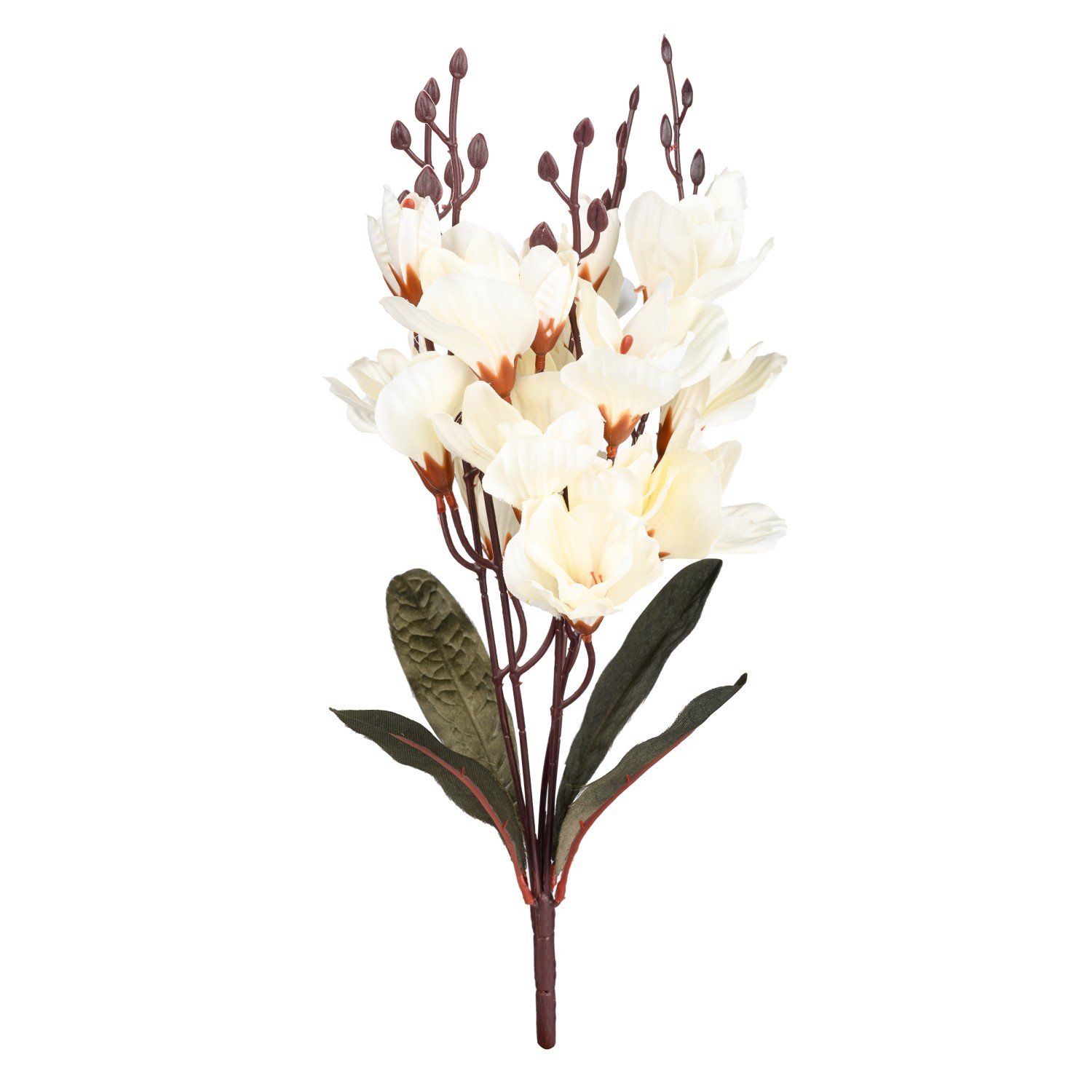 Dirbtinių gėlių puokštė ELEMENTS SENSE Orchid, įvairių sp., 5 šakelės, 44 cm - 2