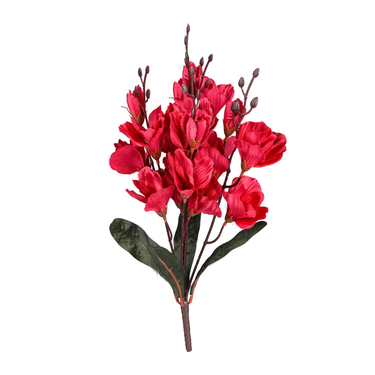 Dirbtinių gėlių puokštė ELEMENTS SENSE Orchid, įvairių sp., 5 šakelės, 44 cm - 1