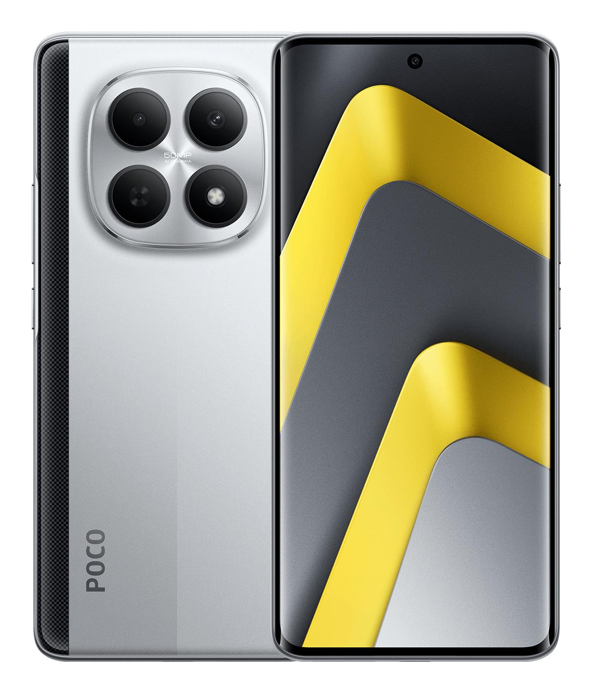 Mobilusis telefonas Poco M8 5G, 8GB RAM, 256GB, sidabrinė