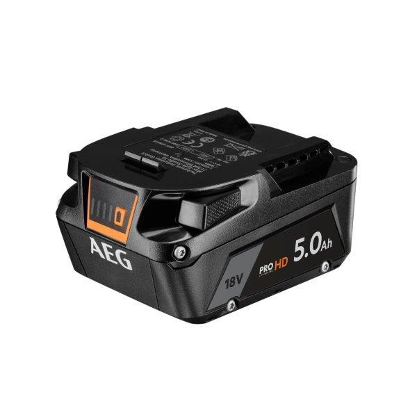Akumuliatorius AEG L1850SHD, 18 V, 5,0 Ah Pro Li-Ion