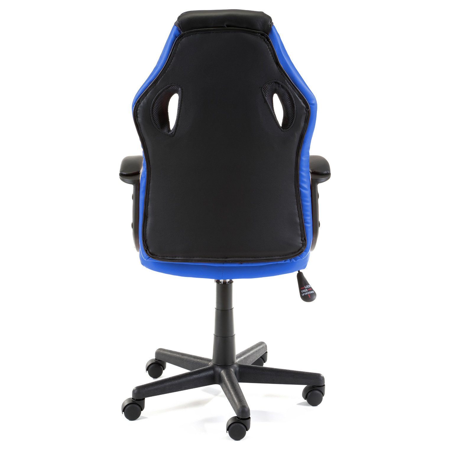 Žaidimų kėdė F4G FG-19, juoda/mėlyna - 4