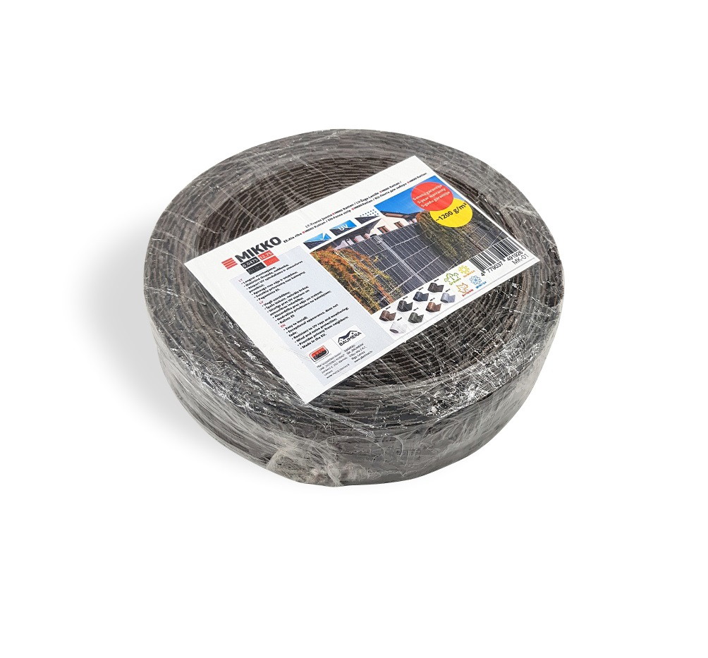 Siaura tvoros juosta MIKKO RATTAN, rudos sp, 4,75 cm pločio, 12,75 m ilgio-0