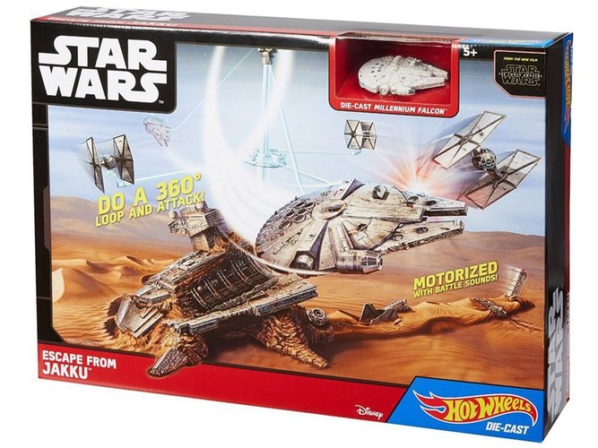 Žvaigždžių karų kosminis erdvėlaivis Hot Wheels - 7