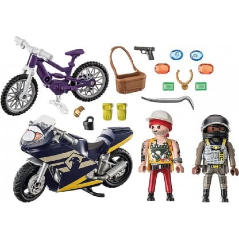 Konstruktorius PLAYMOBIL CITY ACTION pradinis rinkinys su policininku ir vagimi - 3