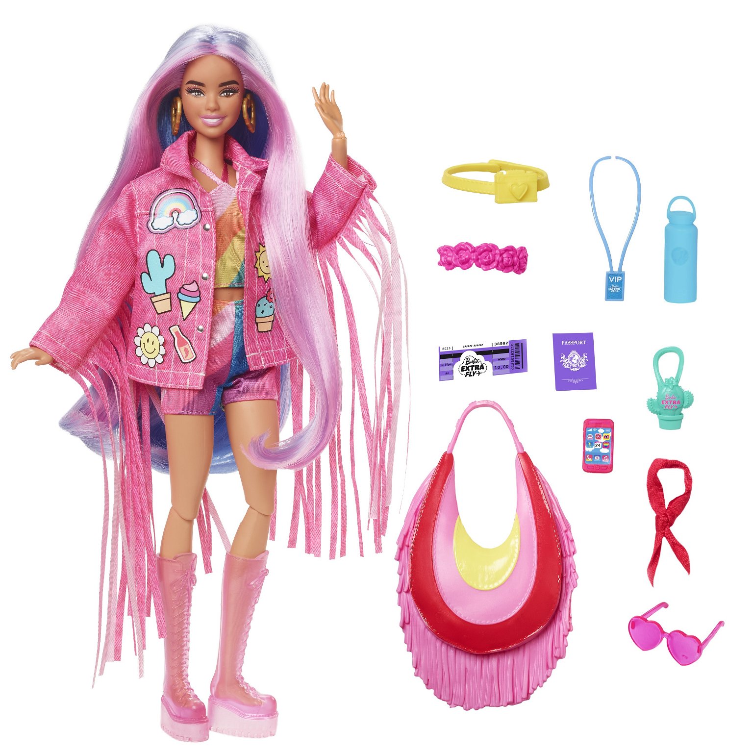 Lėlė Barbie Extra Fly,- dykuma - 4