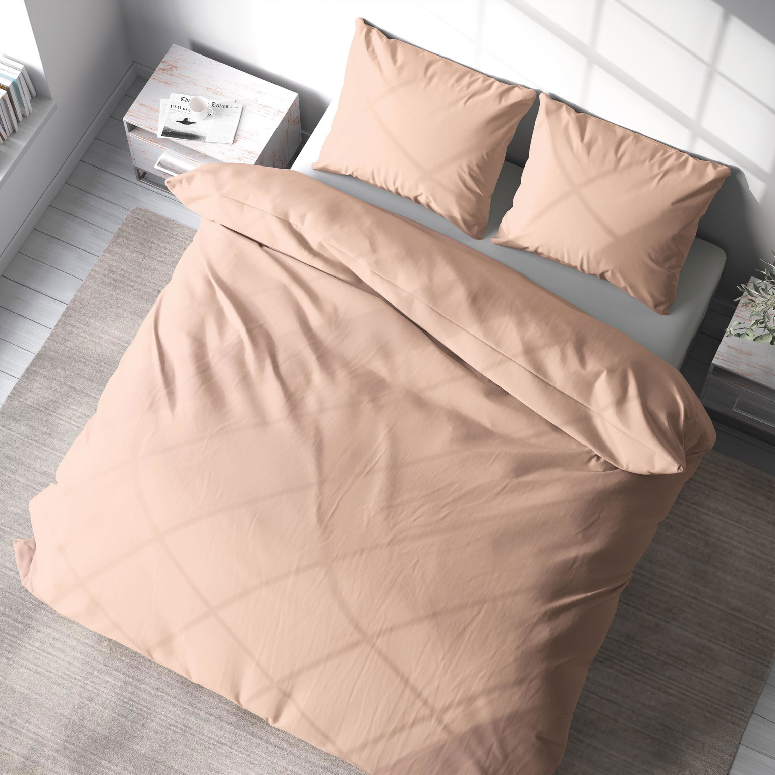 Patalynės komplektas SAVAS HOME CORAL, 200 x 220 cm, 2 x 50 x70 cm, 100% mikropluošto - 4