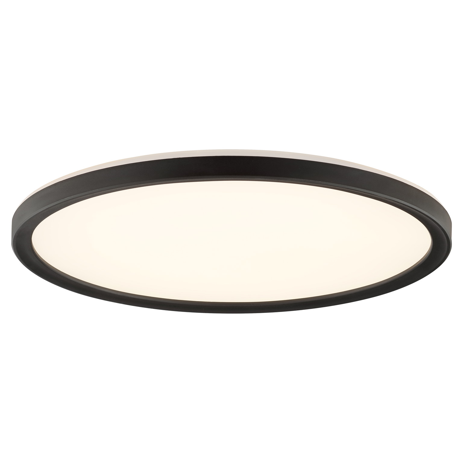 Lubinis LED šviestuvas BRILLIANT AVOLA, 18 W, 4000 K, 2400 lm, juodos sp, Ø 29,3 x 2,9 cm-0