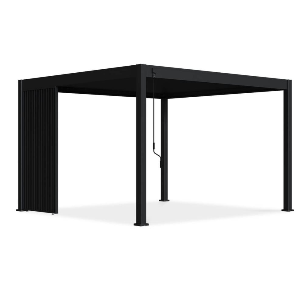 Vertikalios žaliuzės pavėsinėms Pergola ELEGANCE/DELUXE/FUSION 1.2 m, antracito sp. (113.3 cm)-0