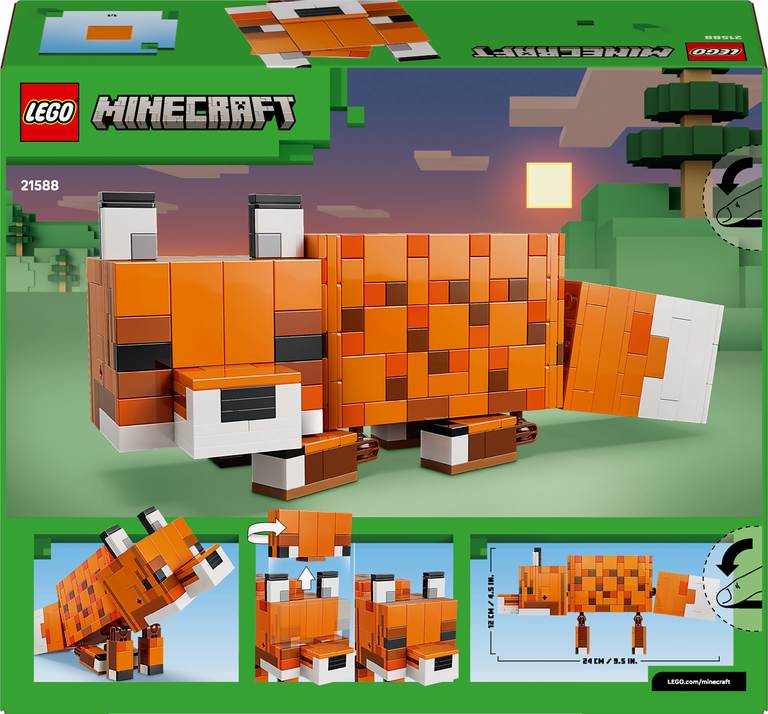 Konstruktorius LEGO Minecraft The Fox - 2