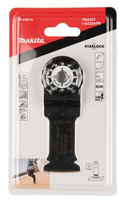 Daugiafunkcio įrankio pjovimo priedas MAKITA TMA047, 32 mm, BIM, medienai ir metalui, STARLOCK - 2