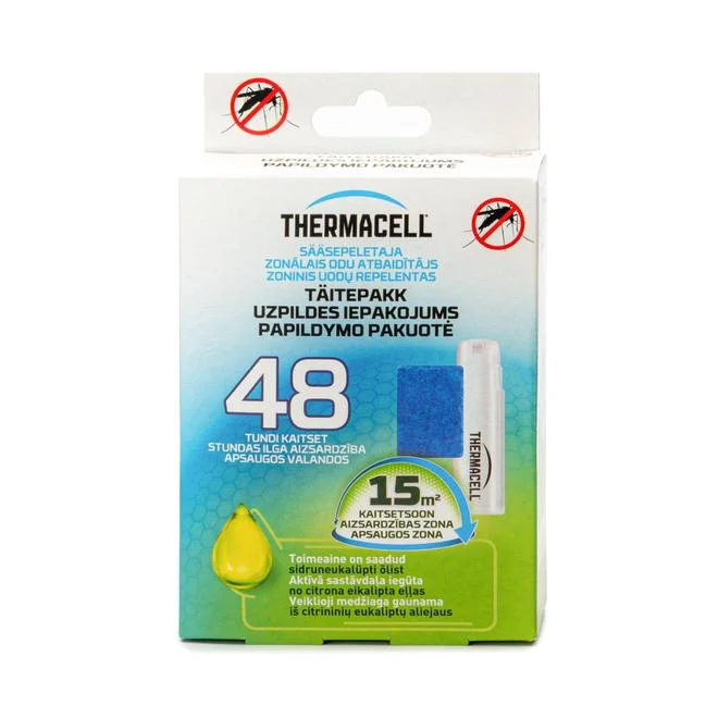 Repelento papildymo paketas  THERMACELL Citridiol, 48 val - 1