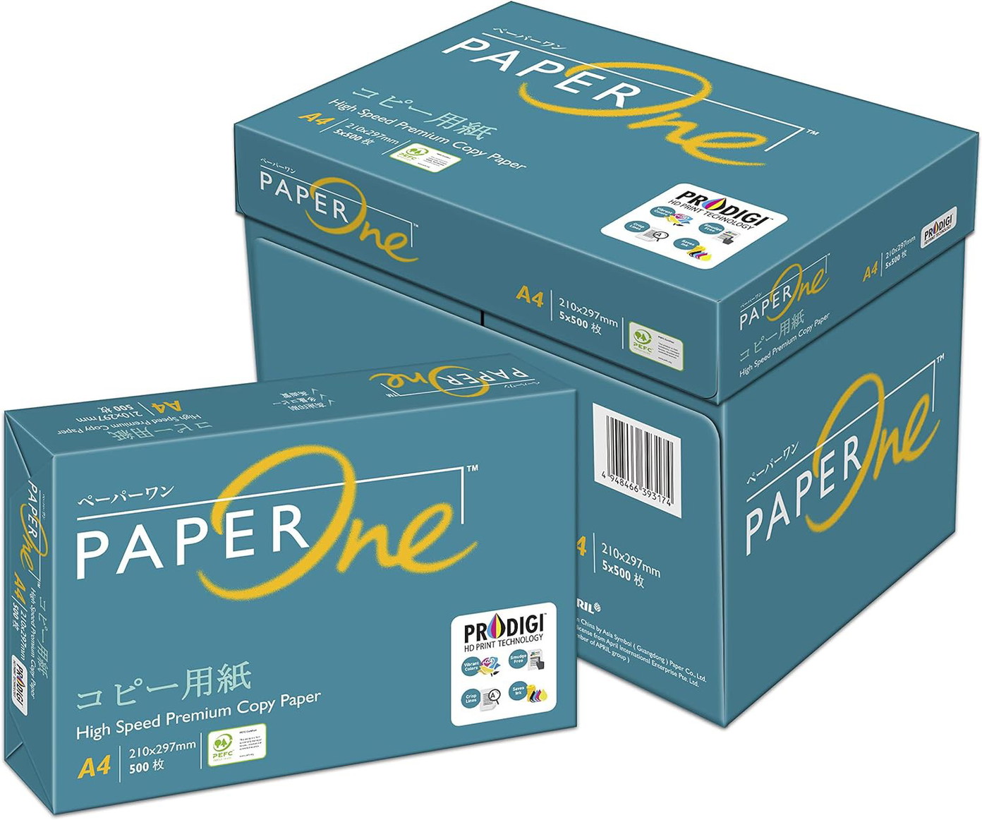 Biuro popierius PaperOne Copier A4/80g 500 lapų-1