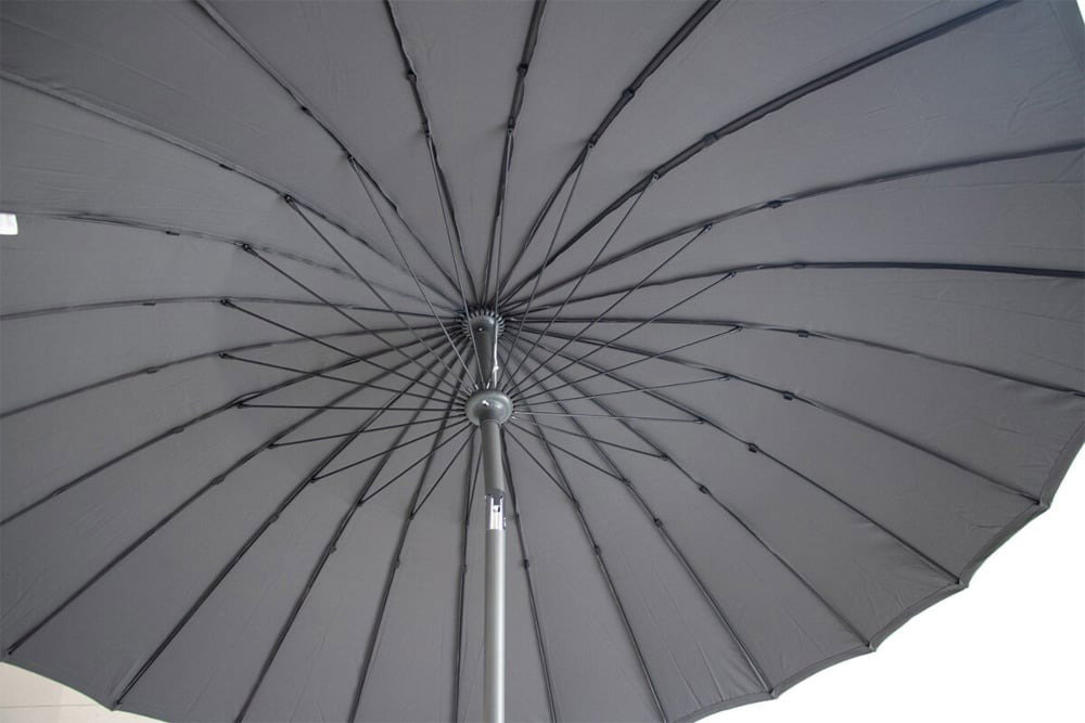 Lauko skėtis PHUKET, 280 cm, Dark Grey - 4
