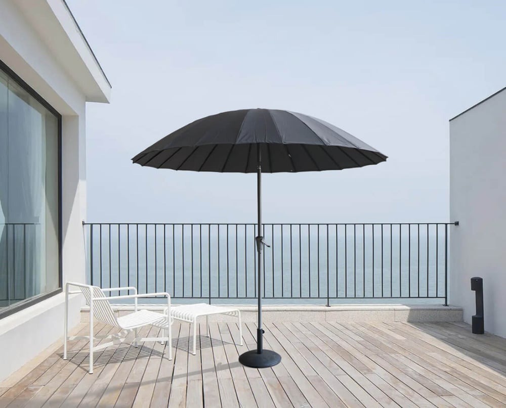 Lauko skėtis PHUKET, 280 cm, Dark Grey-1
