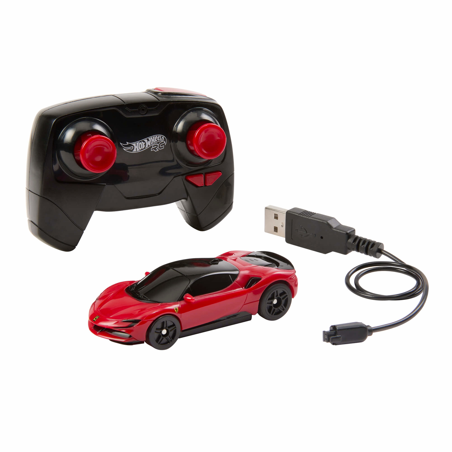 RC automodelis Hot Wheels – Ferrari (JGD09)-1