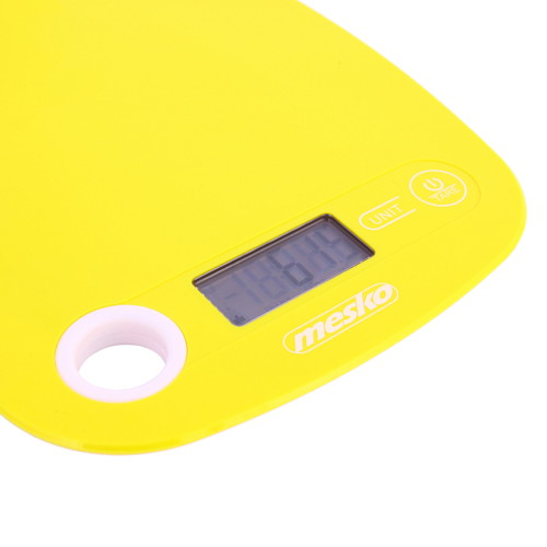 Elektroninės virtuvinės svarstyklės Mesko MS 3159, geltonos-1