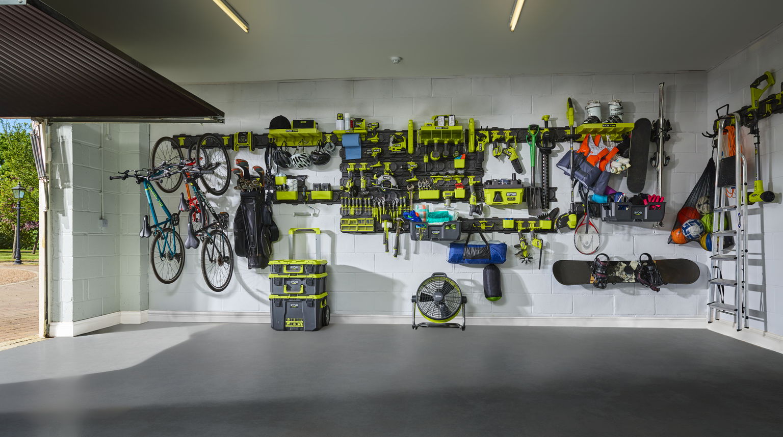 Įrankių kablys RYOBI Link RSLW803, iki 22,7 kg, dideliems elektriniams ir sodo įrankiams - 3