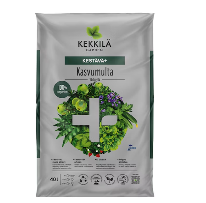 Dirvožemis KEKKILA Sustainable+, 40 L-0
