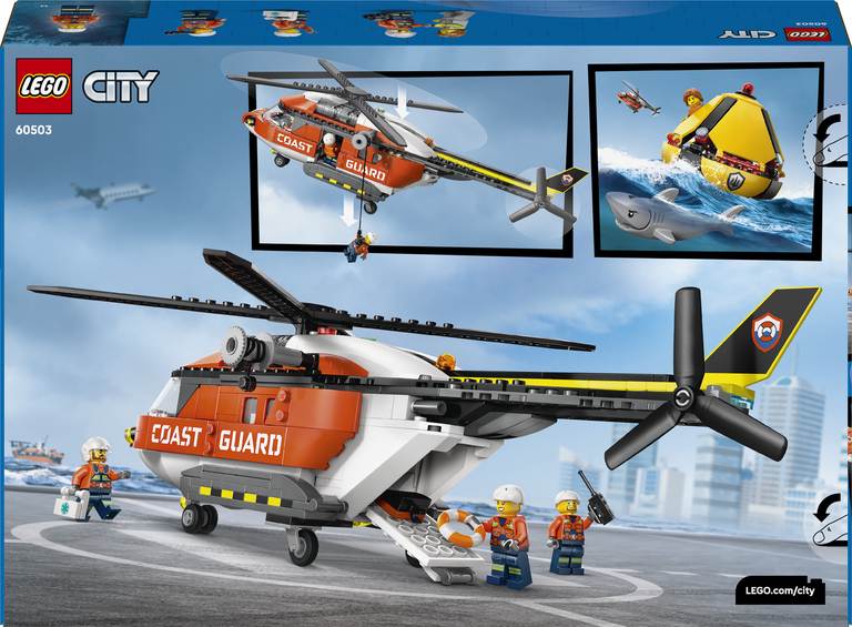 Konstruktorius LEGO City Exploration Coast Guard Helicopter - 2