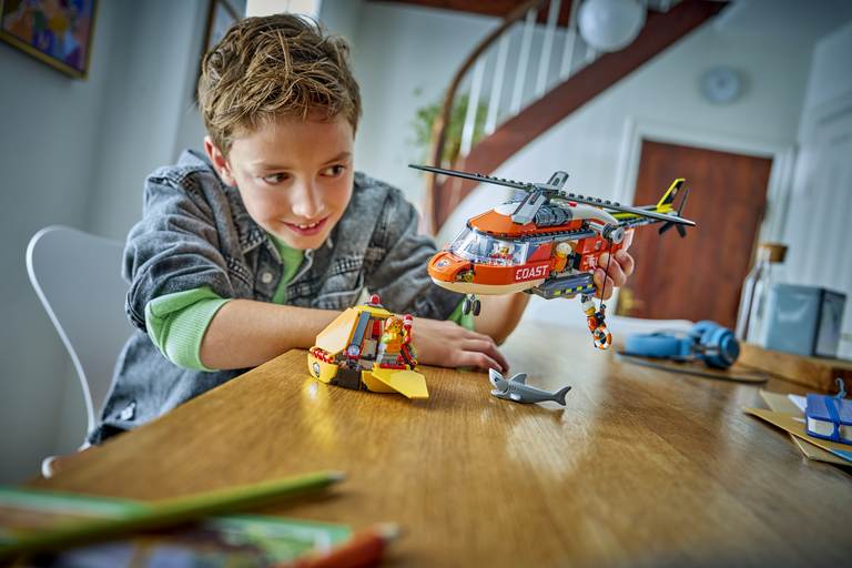 Konstruktorius LEGO City Exploration Coast Guard Helicopter - 3