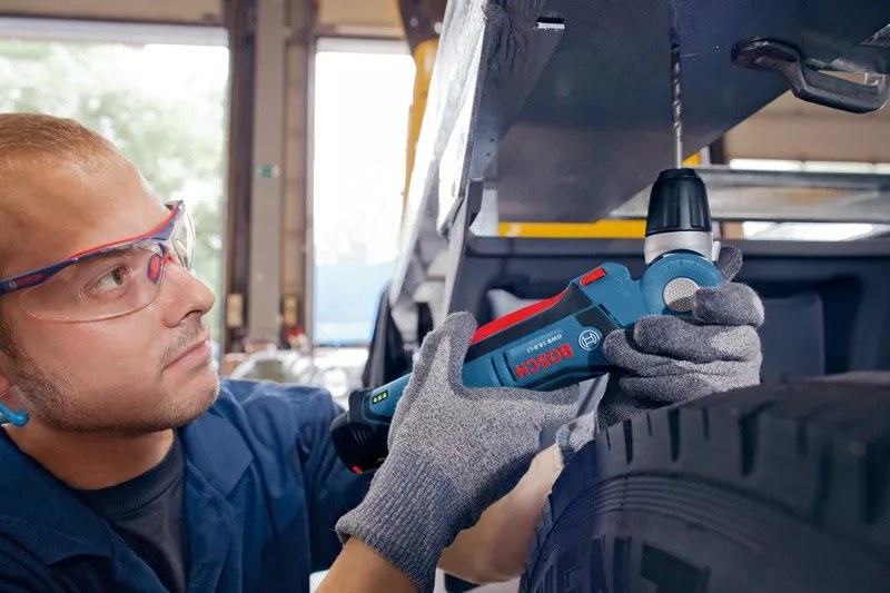 Akumuliatorinis kampinis gręžtuvas BOSCH PRO GWB 12V-10 Solo, 12 V (be akumuliatoriaus ir pakrovėjo) - 2