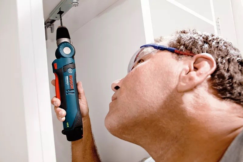 Akumuliatorinis kampinis gręžtuvas BOSCH PRO GWB 12V-10 Solo, 12 V (be akumuliatoriaus ir pakrovėjo) - 4
