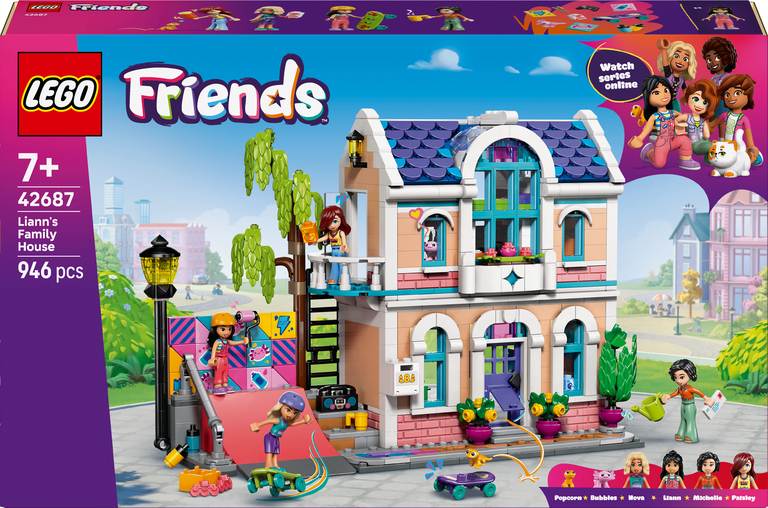 Konstruktorius LEGO Friends Liann's Family House-0