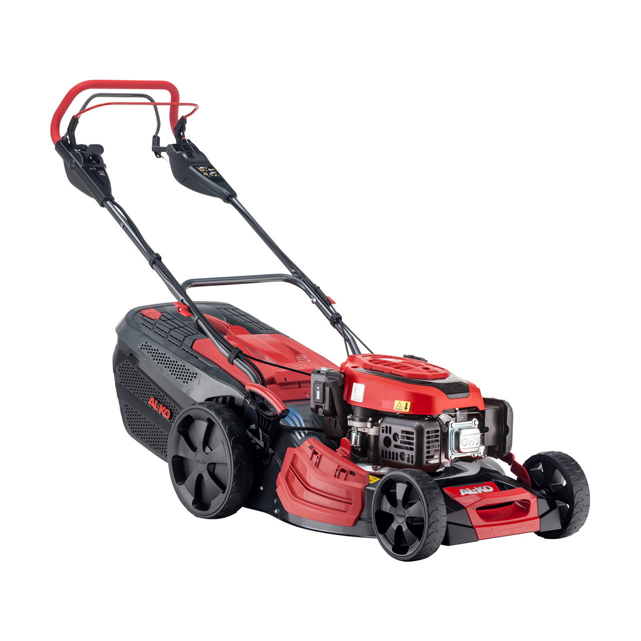 Benzininė vejapjovė AL-KO Premium 524 VSED-A, 2600 W, 166 cm³, 51 cm, 70 l, savaeigė-0