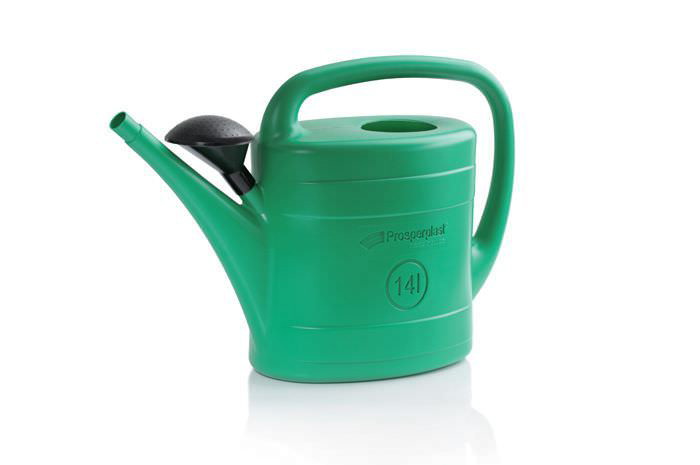 Plastikinis laistytuvas SPRING, žalios sp., 14 l-0