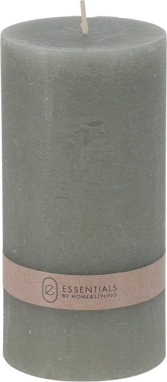 Cilindrinė žvakė MID GREY, 7 x 14 cm