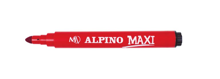 Flomasteriai ALPINO Maxi, 12 sp.-1
