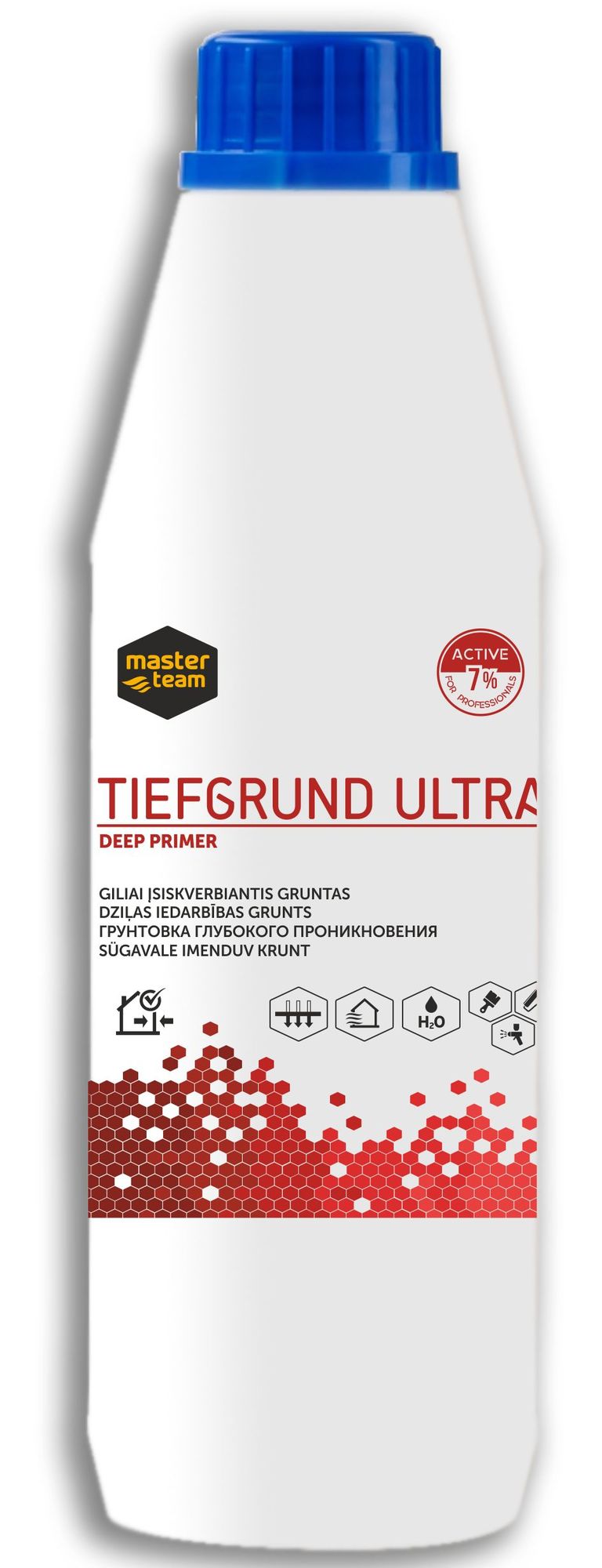 Giliai įsiskverbiantis gruntas MASTER TEAM TIEFGRUND ULTRA, 1 l-0