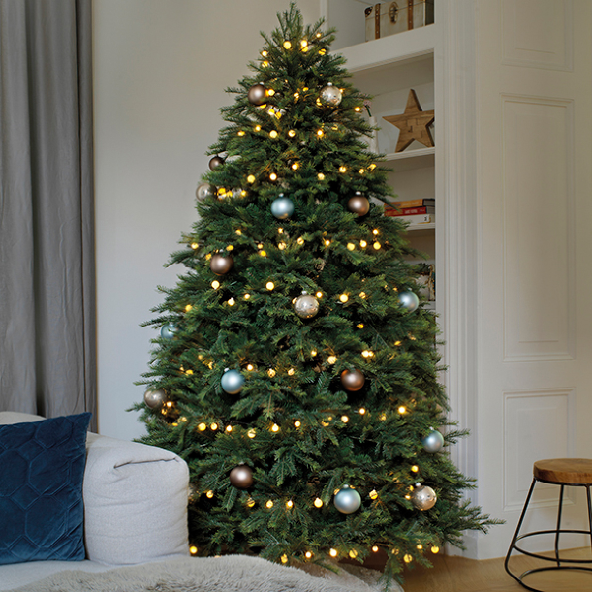 Elektrinė girlianda CHERRY, 240 LED, IP44, šiltai balta, 23 m - 4