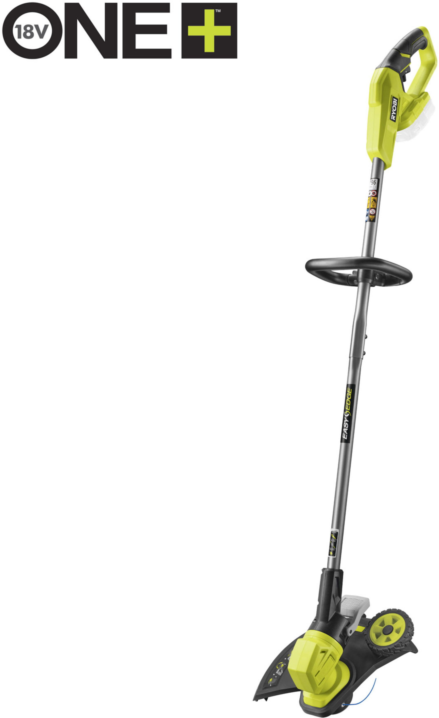 Akumuliatorinė žoliapjovė RYOBI RY18LT33A-0 ONE+, 18 V, 33 cm, 3,1 kg-0