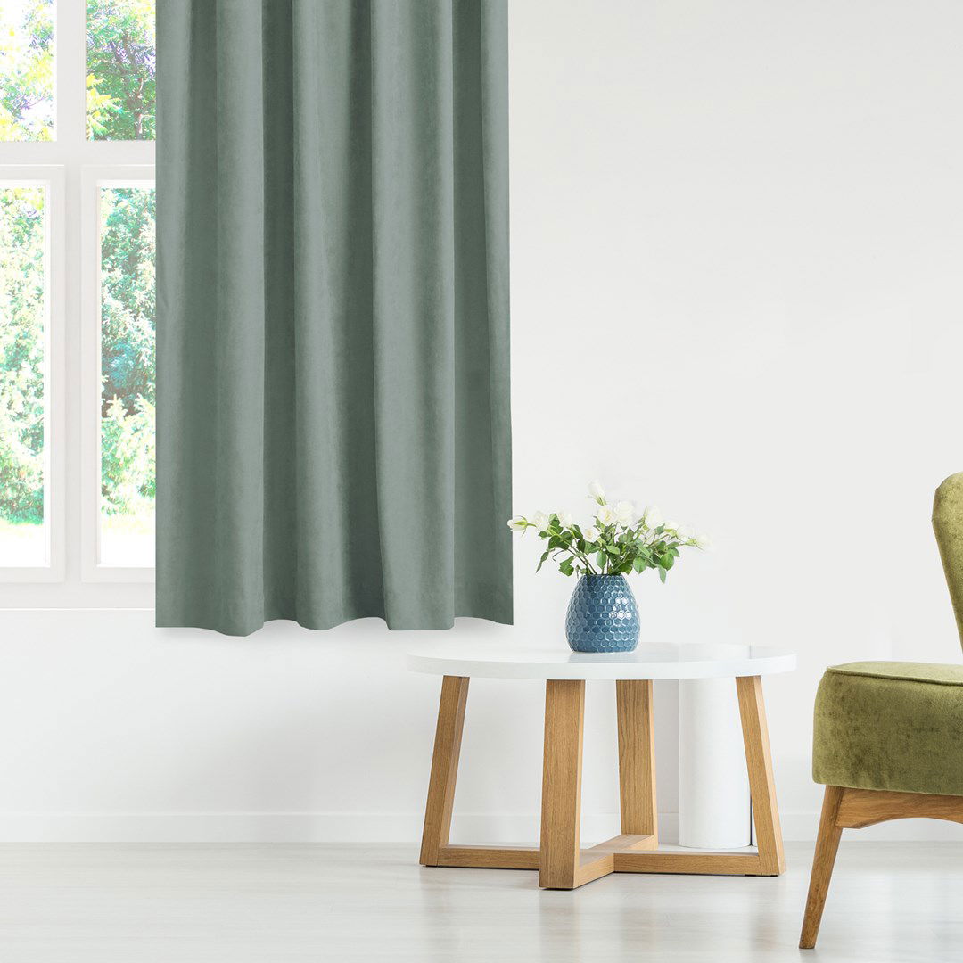 Naktinė užuolaida MILANA MINT PLEAT, 220x270 cm - 3