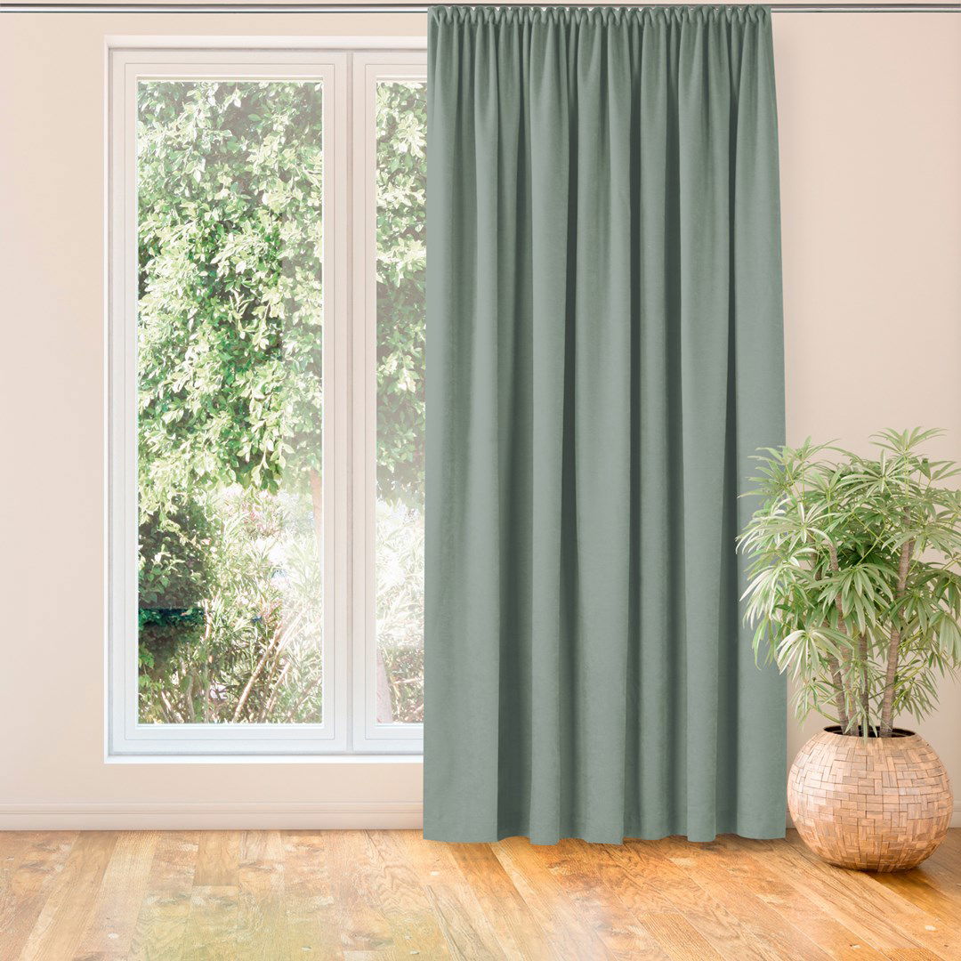 Naktinė užuolaida MILANA MINT PLEAT, 220x270 cm - 2